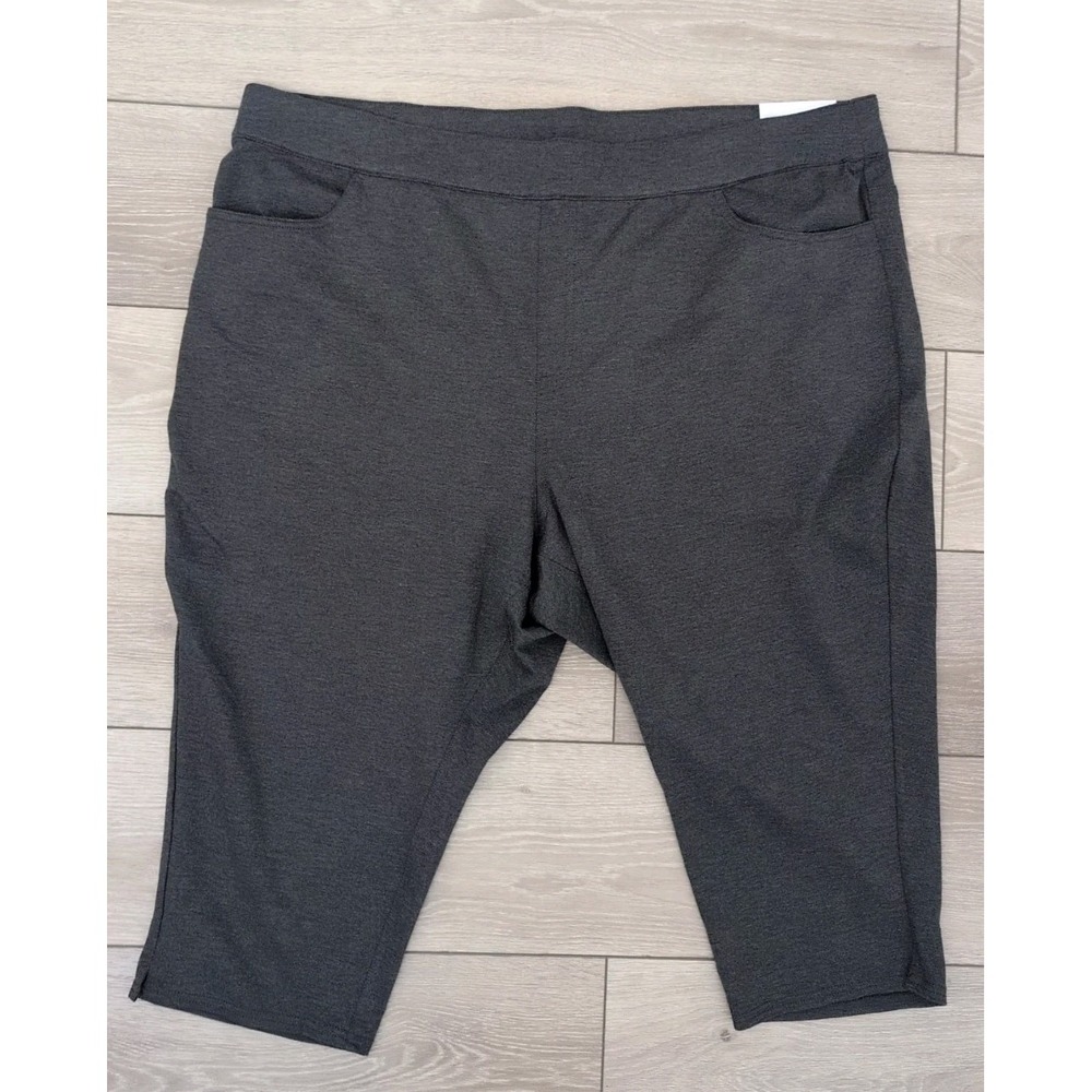 Lane Bryant Pull On High Rise Ponte Leggings Gray Size‎ 26/28 NWT